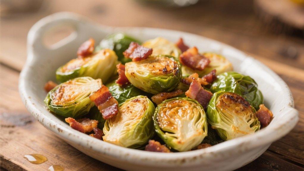 crispy bacon brussels sprouts