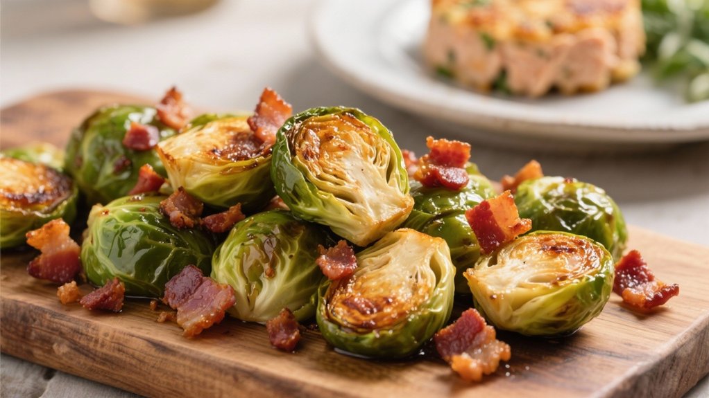 crispy bacon brussels sprouts