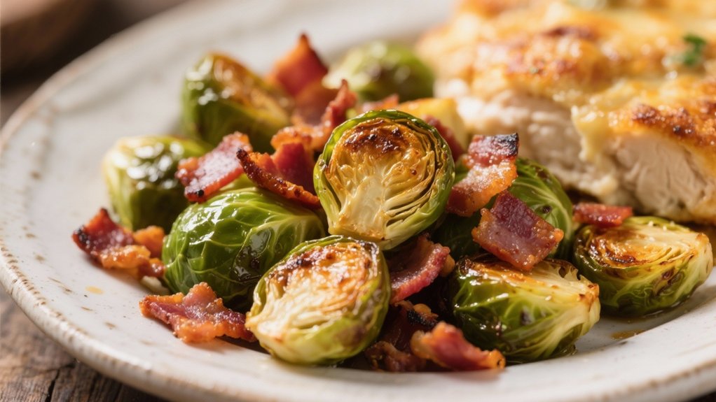crispy bacon brussels sprouts