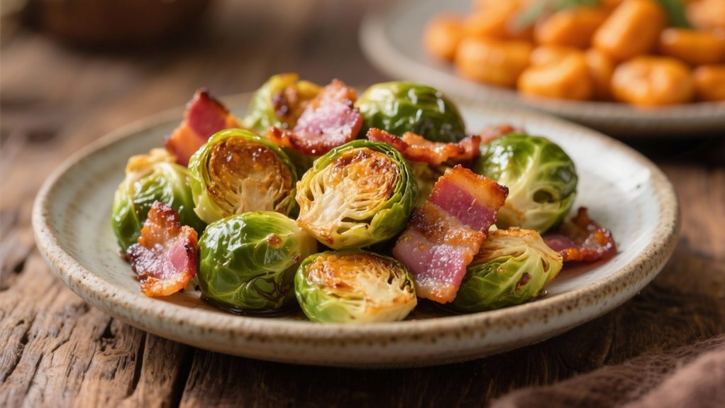 crispy bacon brussels sprouts