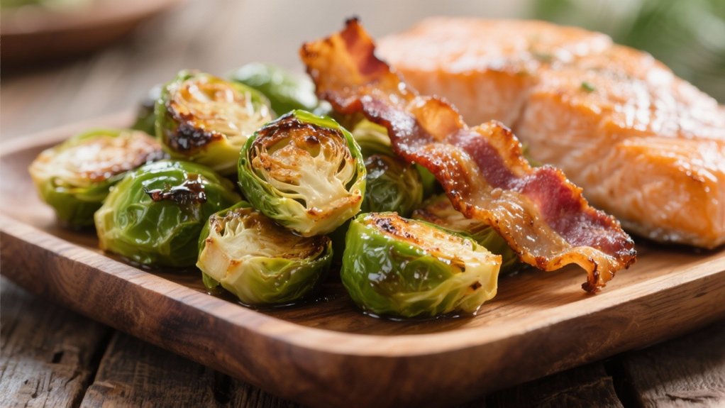 crispy bacon brussels sprouts