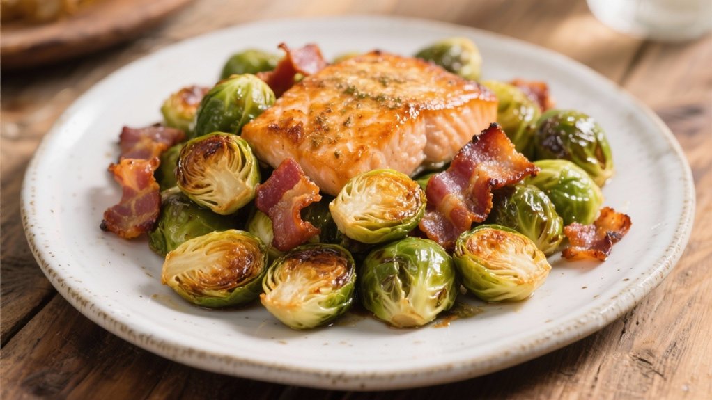 crispy bacon brussels sprouts