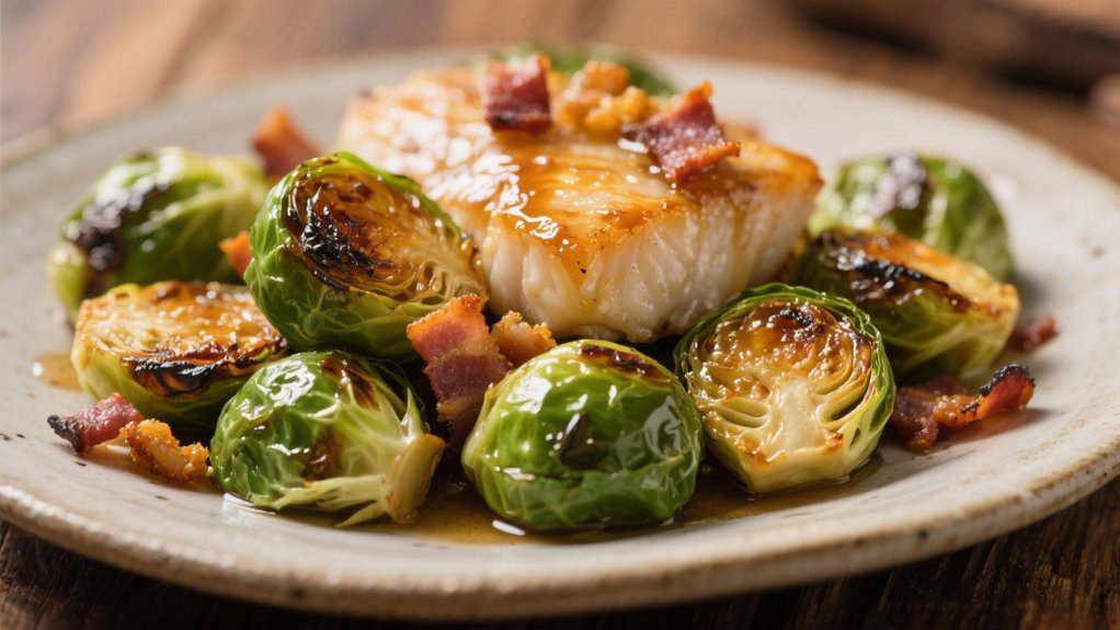 crispy bacon brussels sprouts
