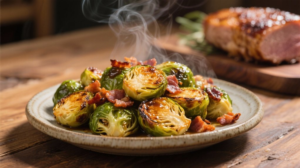 crispy bacon brussels sprouts