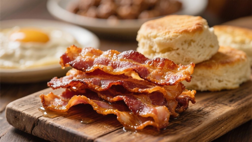 crispy bacon for breakfast