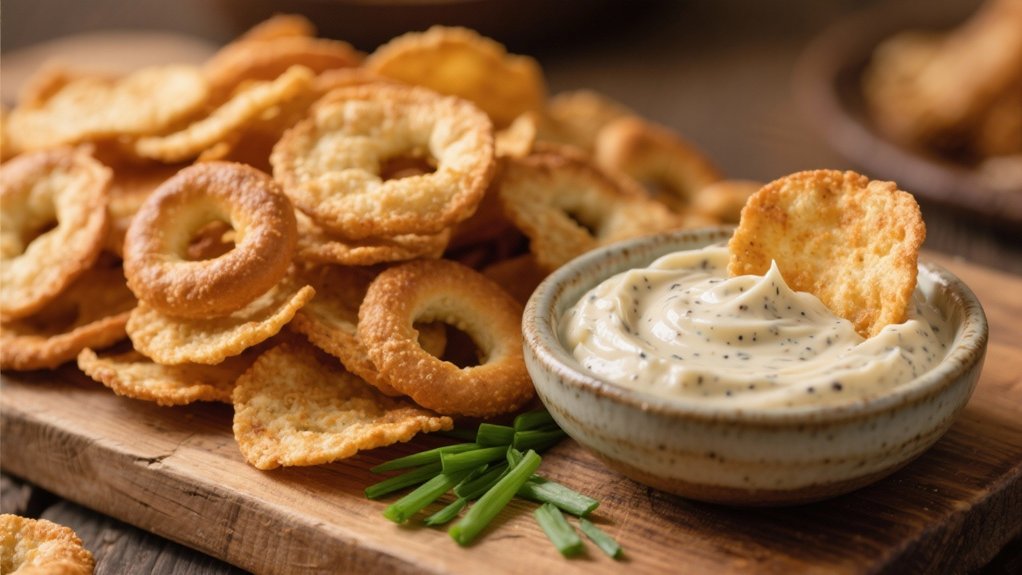 crispy bagel chips recipe