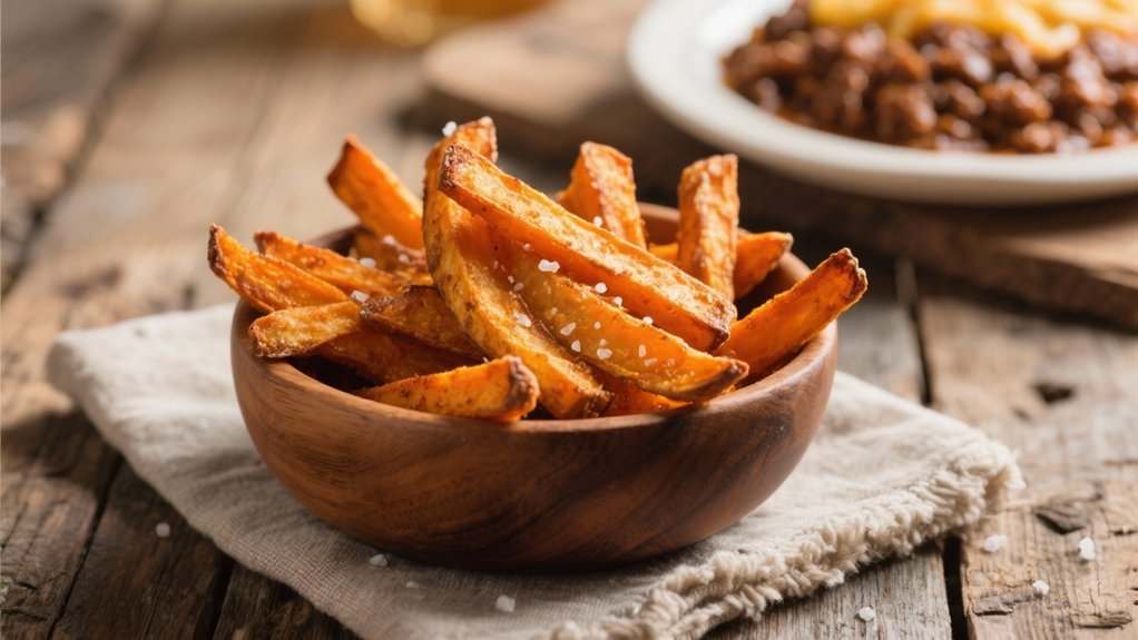crispy baked sweet potato fries