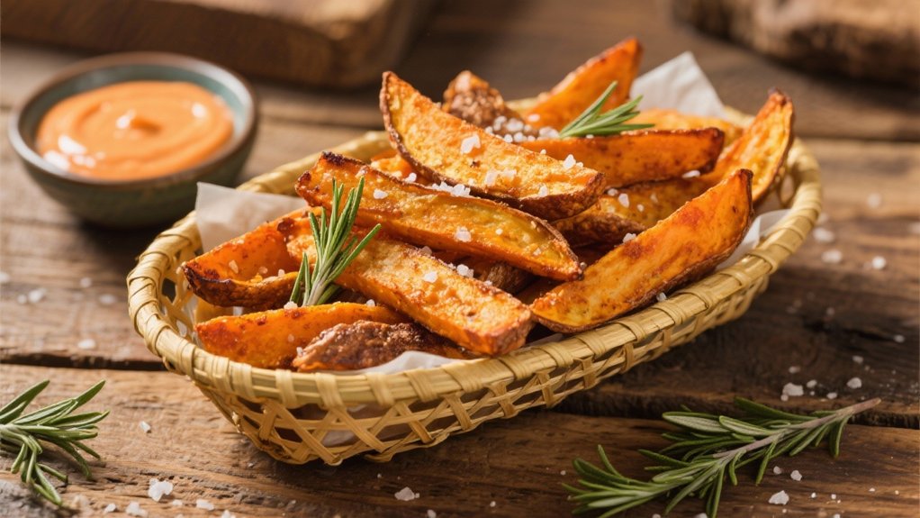 crispy baked sweet potato fries