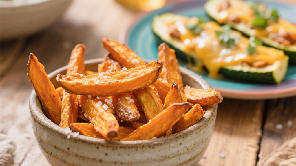 crispy baked sweet potato fries