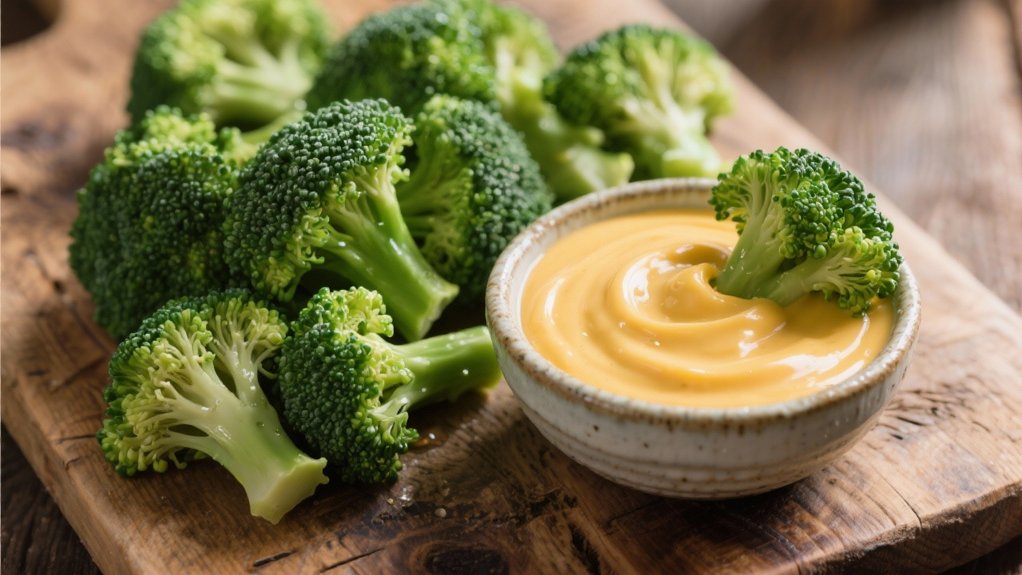 crispy broccoli florets recipe