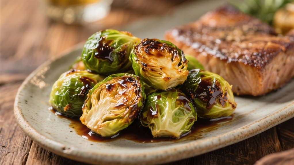 crispy brussels sprouts glaze