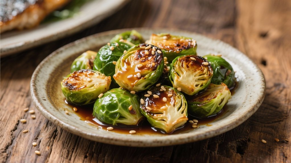 crispy brussels sprouts glaze