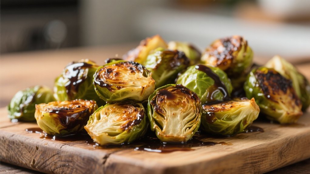 crispy brussels sprouts variation