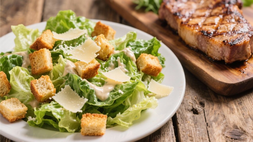 crispy caesar salad pairing