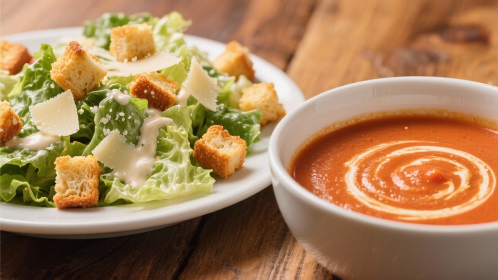 crispy caesar salad pairing
