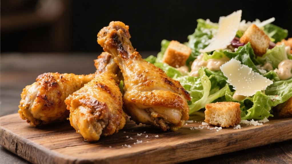 crispy caesar salad perfection