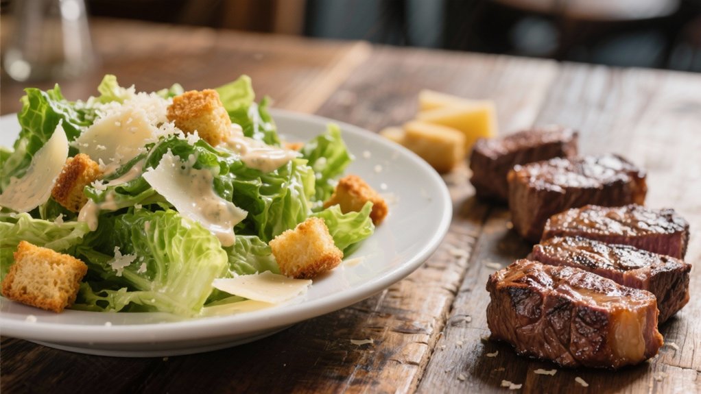 crispy caesar salad perfection