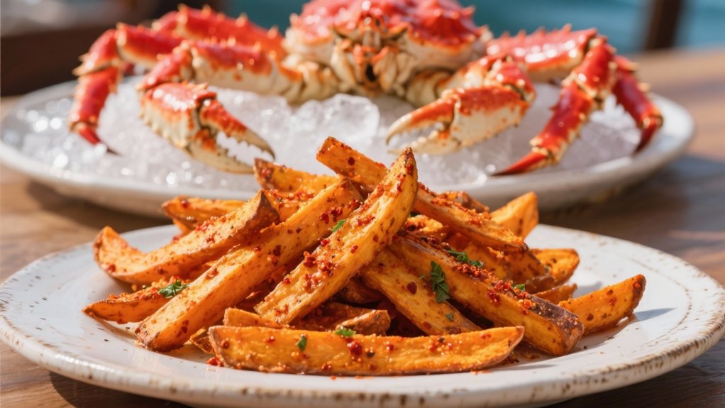 crispy cajun sweet potato fries