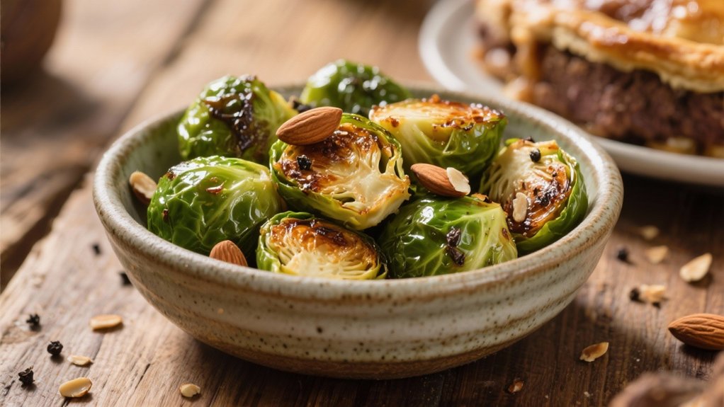 crispy caramelized brussels sprouts