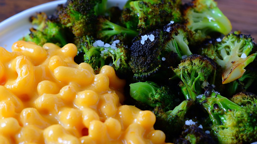 crispy caramelized roasted broccoli