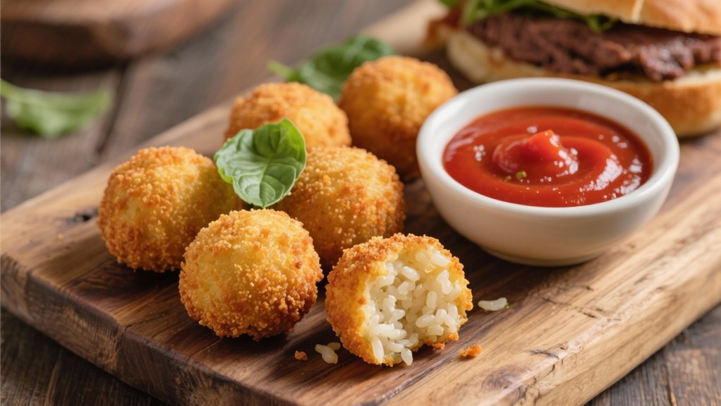 crispy cheesy comforting bites