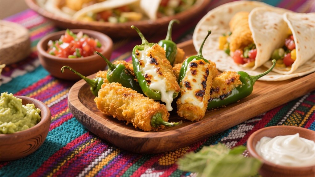 crispy cheesy spicy appetizers