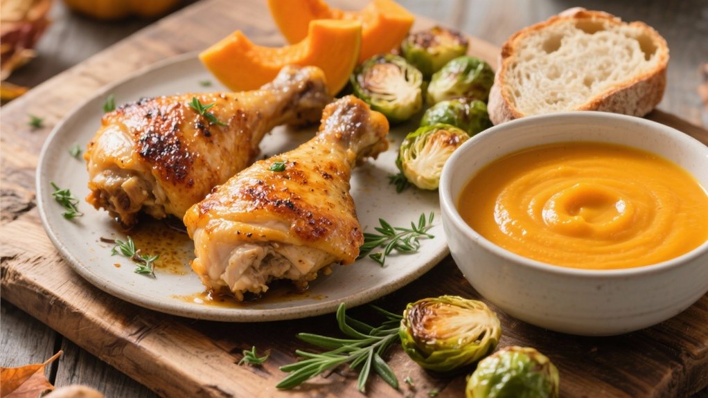 crispy chicken enhances soup