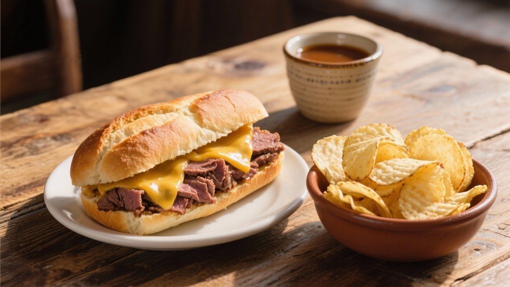 crispy chips savory sandwiches