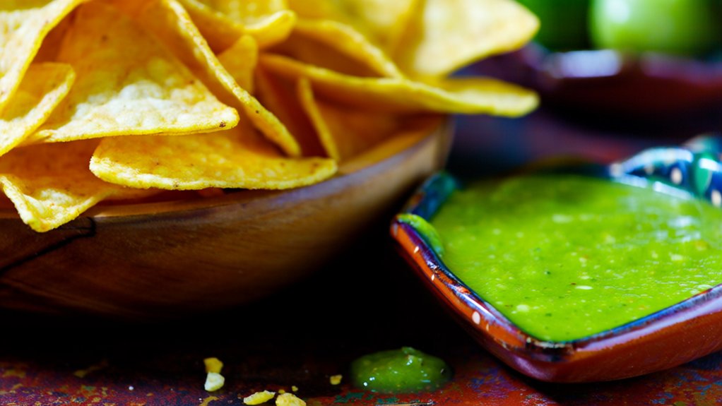 crispy chips zesty salsa