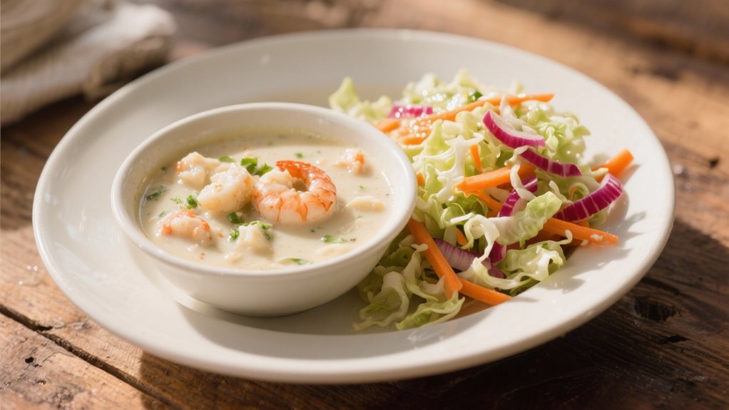 crispy coleslaw for chowder