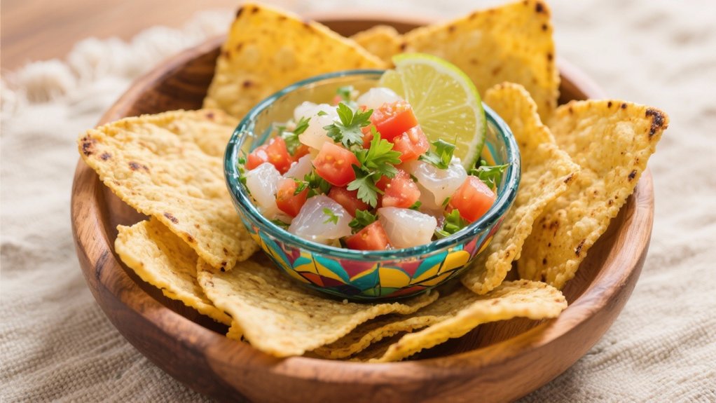 crispy corn tortilla chips