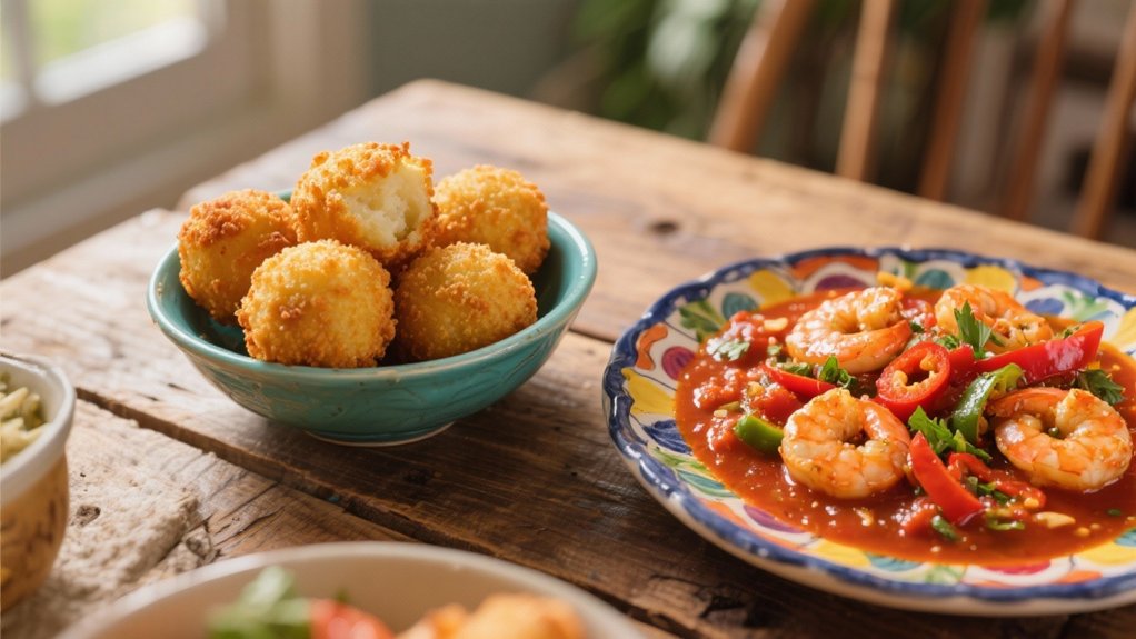 crispy cornmeal fritters delight