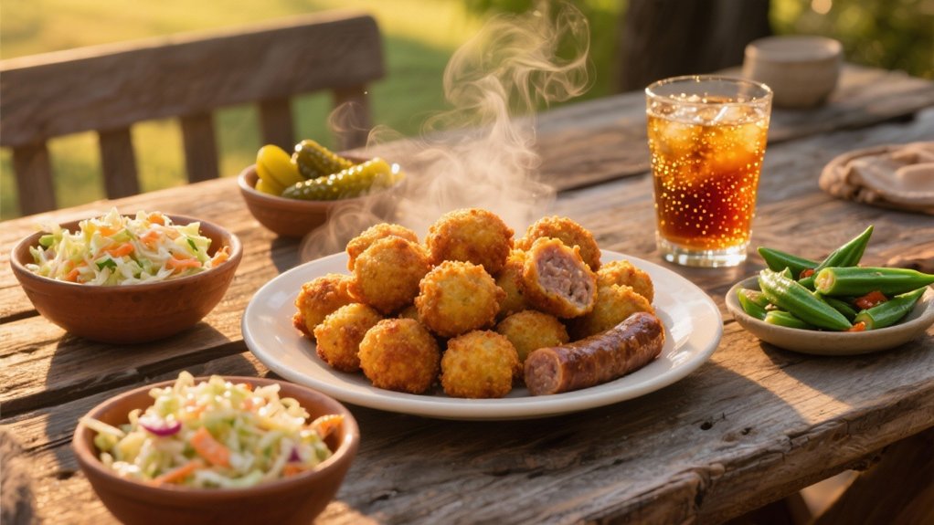 crispy cornmeal fritters delight