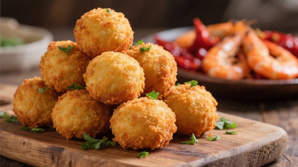 crispy cornmeal fritters delight