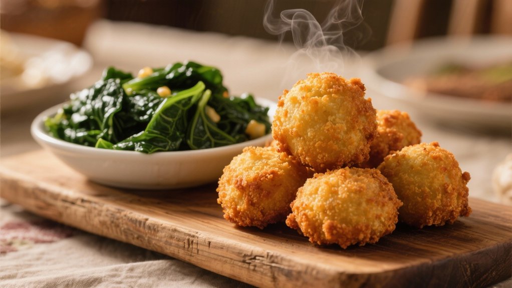 crispy cornmeal fritters delight
