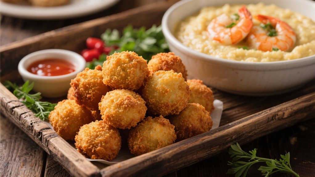 crispy cornmeal fritters delight