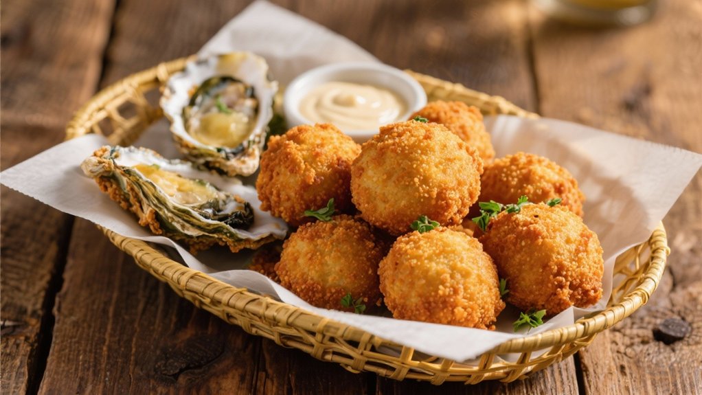 crispy cornmeal seafood companion