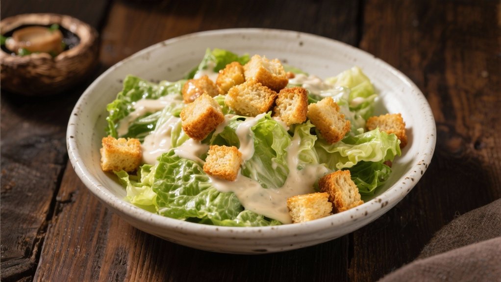 crispy creamy salad contrast