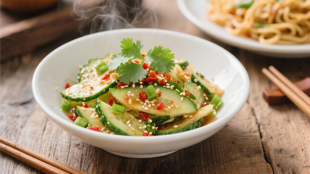 crispy cucumber salad recipe