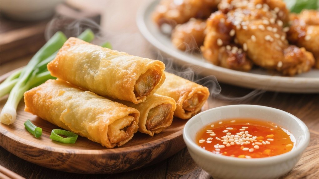 crispy egg rolls delight