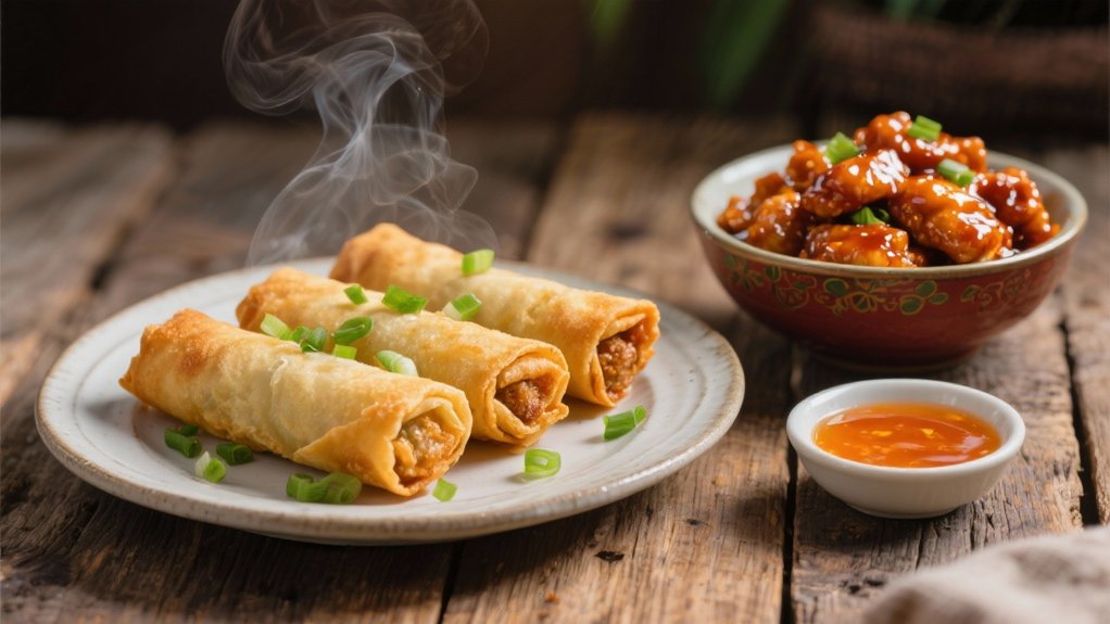 crispy egg rolls variations
