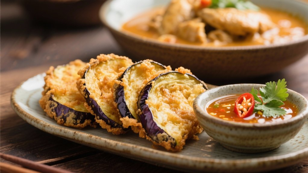 crispy flavorful eggplant bites