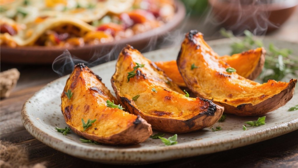 crispy flavorful sweet potato wedges