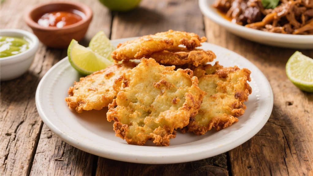 crispy fluffy malanga fritters