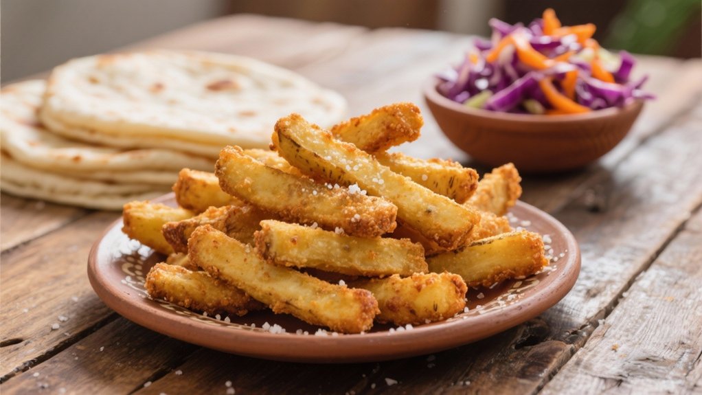crispy fried cassava delight