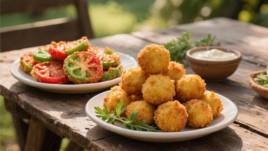 crispy fried green tomatoes