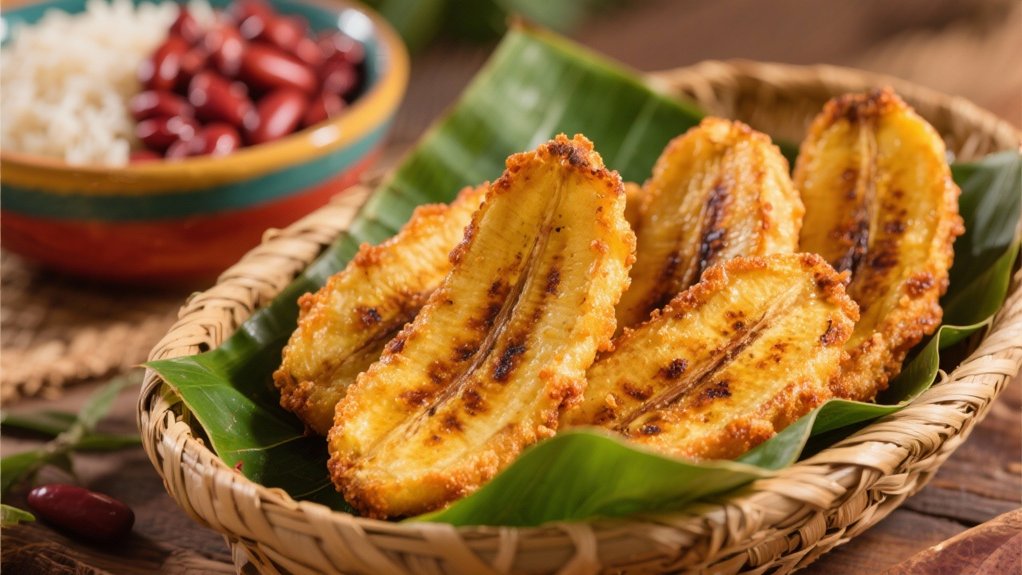 crispy fried plantain preparation