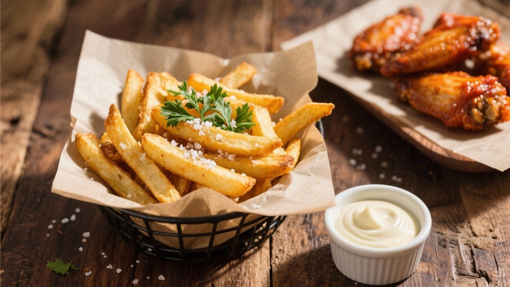 crispy fries perfect pairing