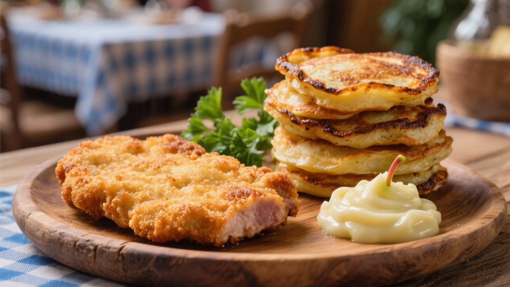 crispy german potato pancakes