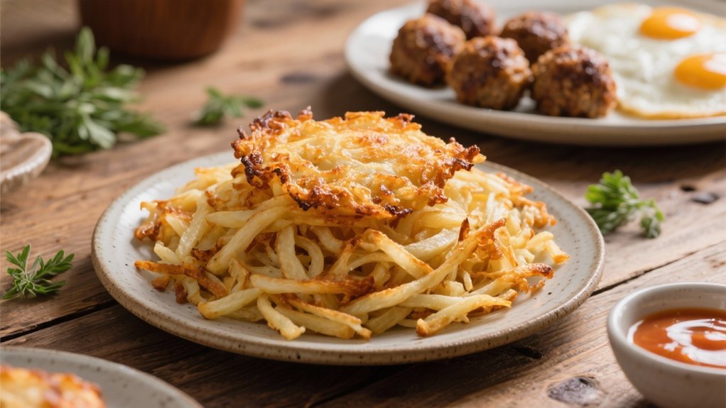 crispy golden hash browns